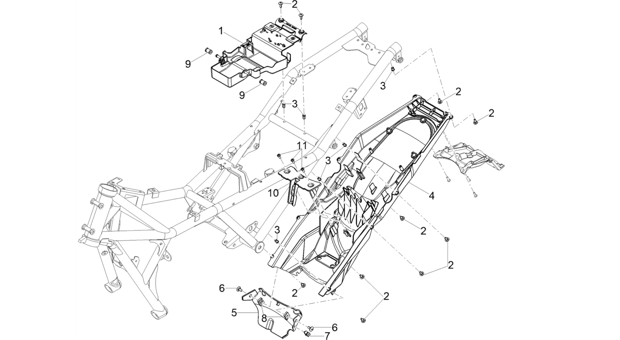 Saddle compartment
