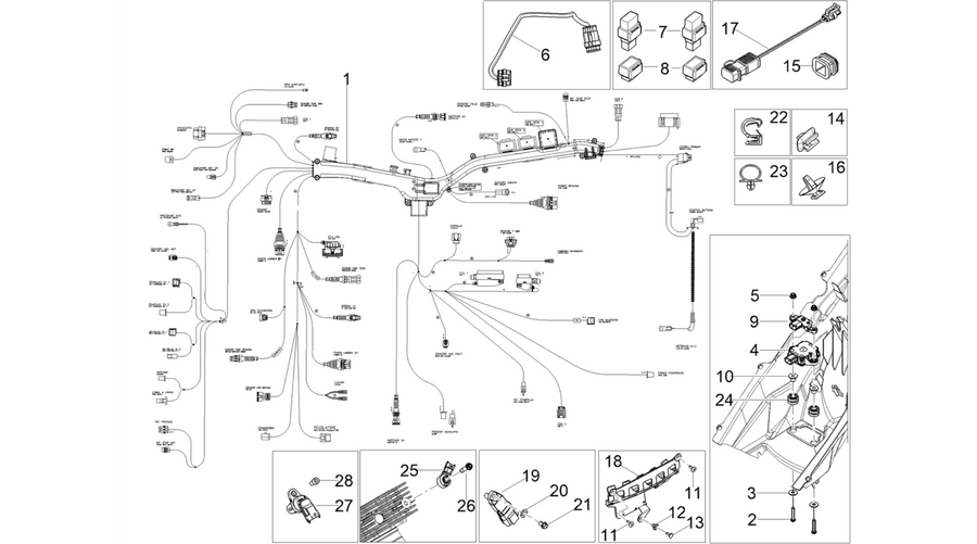 Central electrical system