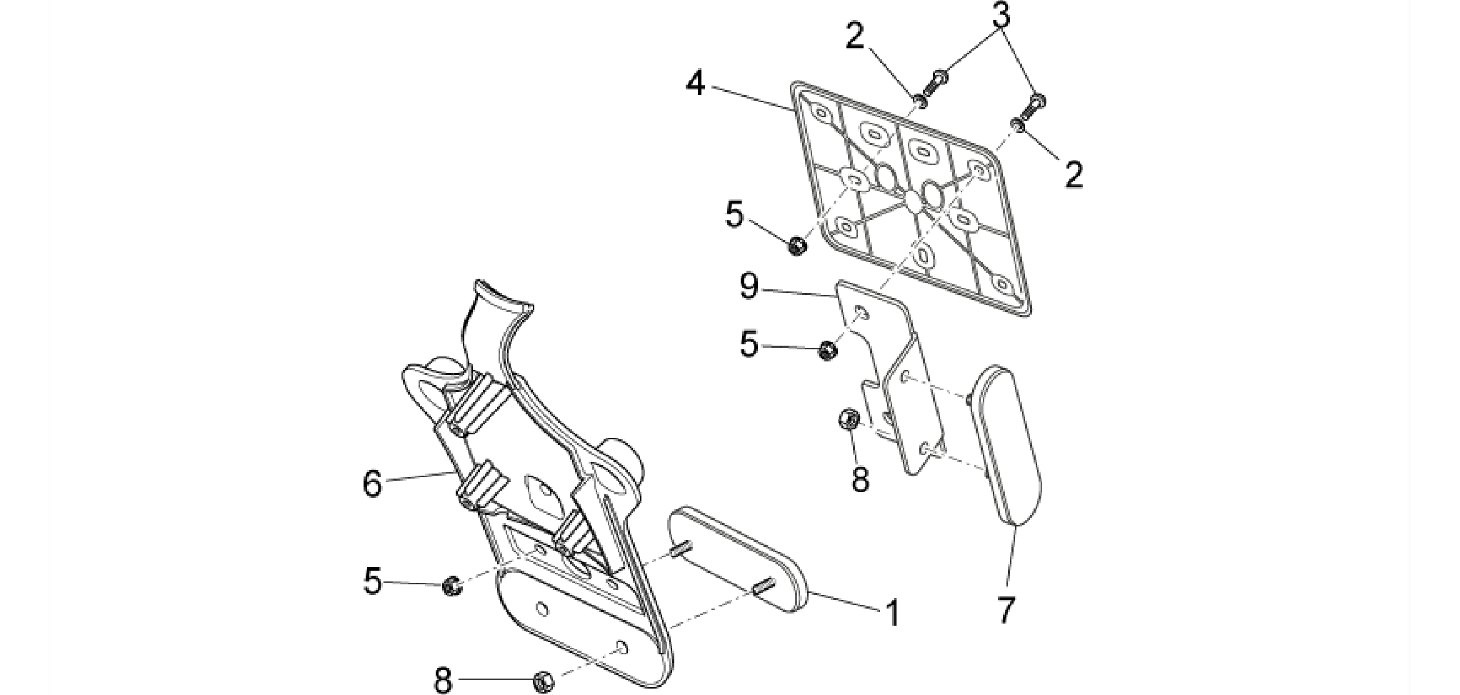 Rear body