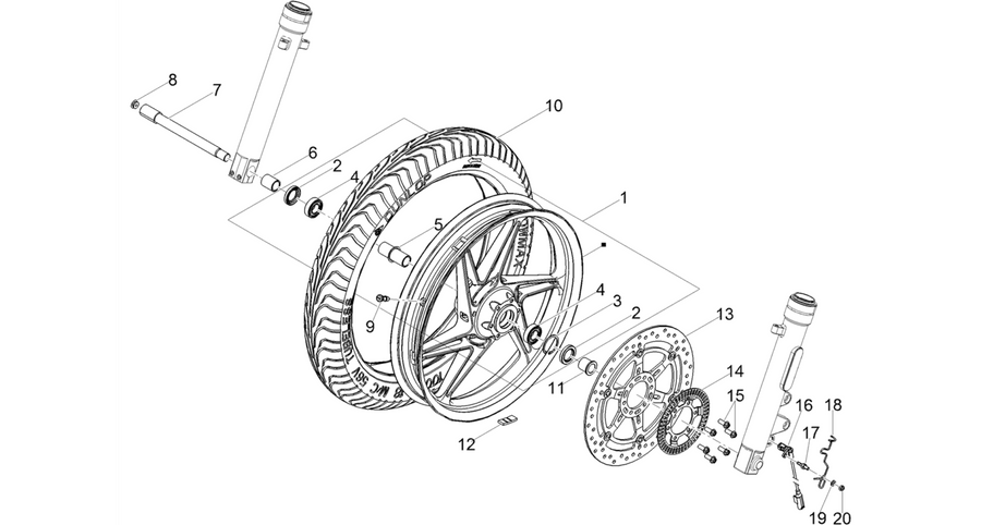 Front wheel