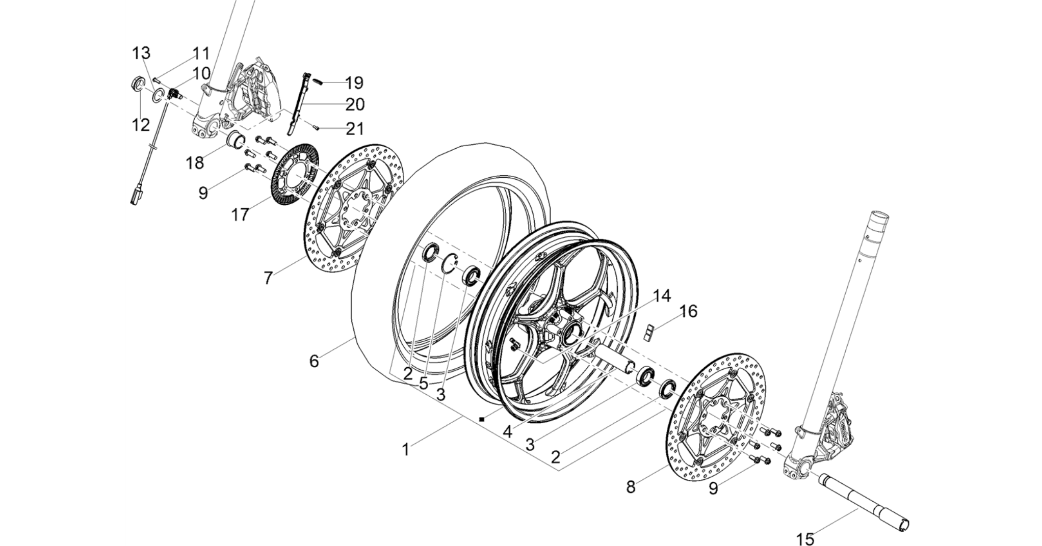 Front wheel