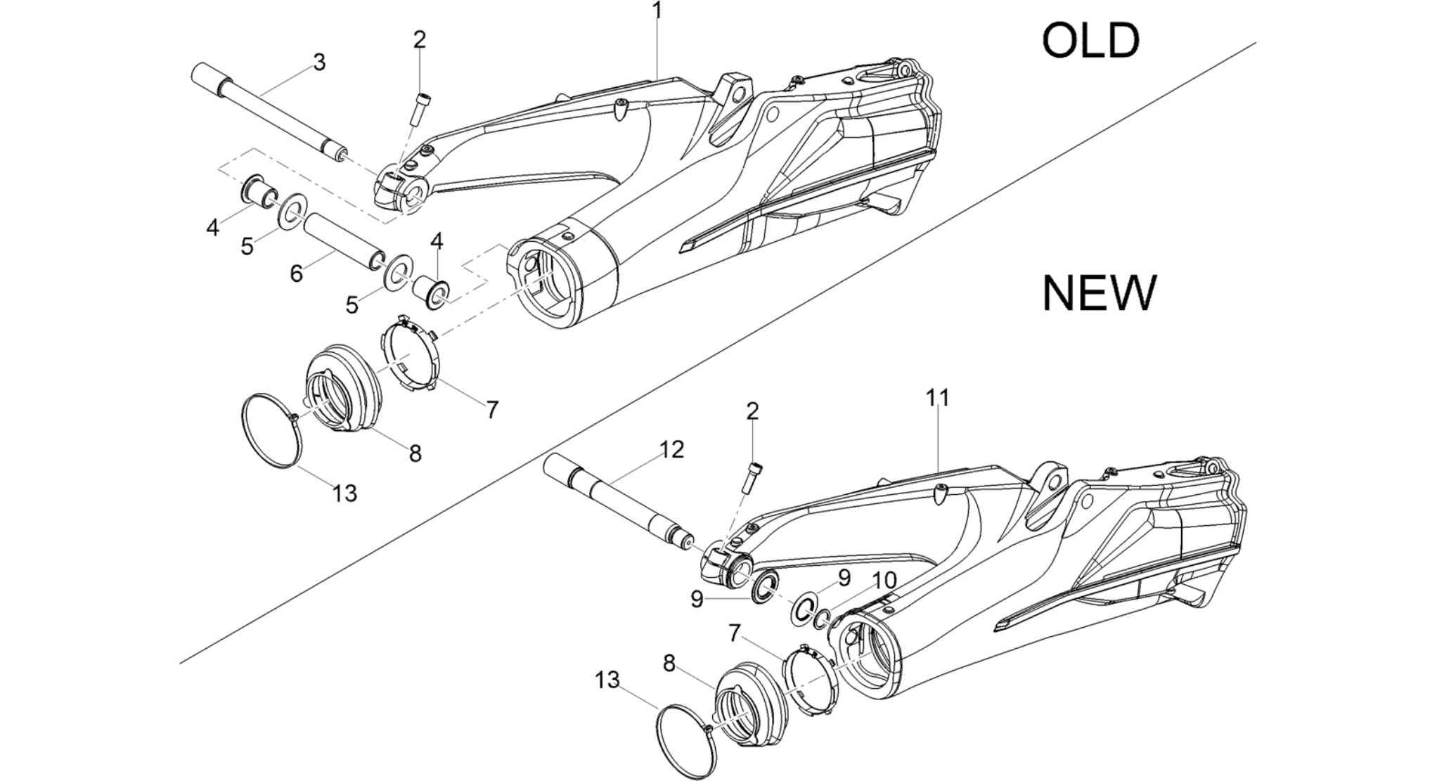 Swing arm
