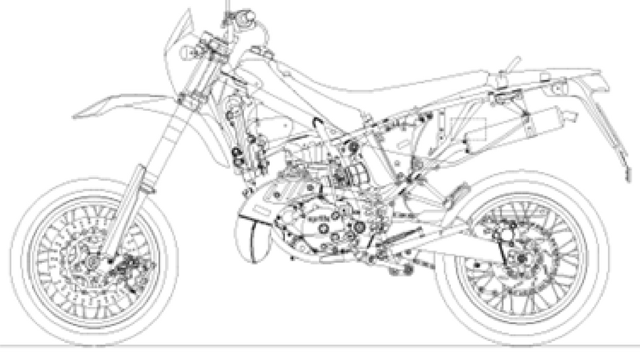 MX 125 SuperMotard 2004-2006