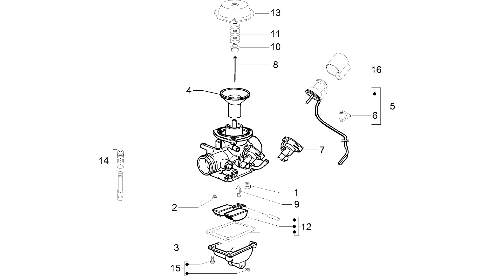 Carburetor's components