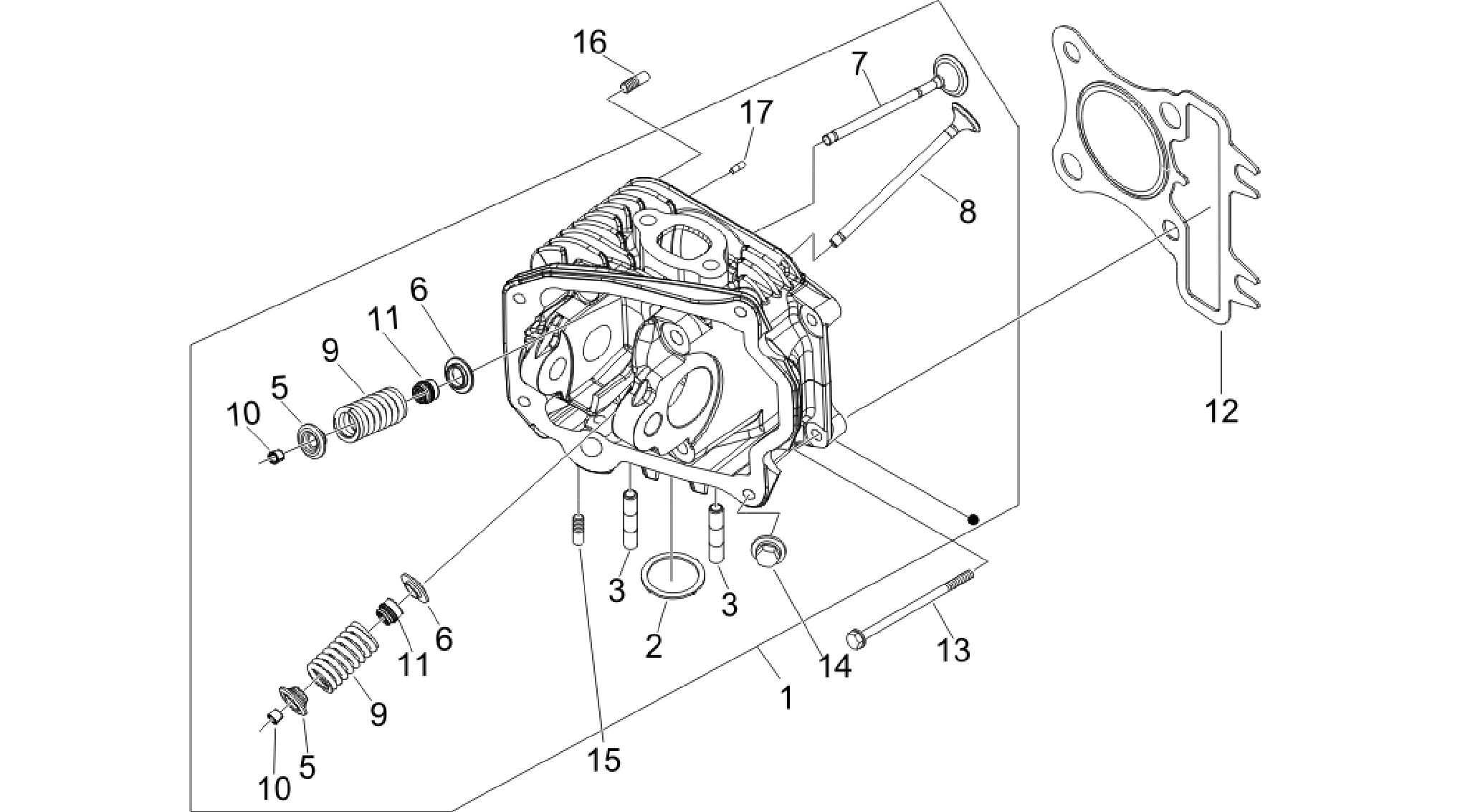 Head unit - Valve