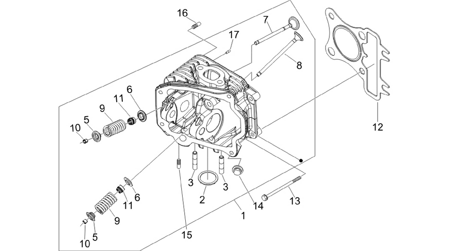 Head unit - Valve