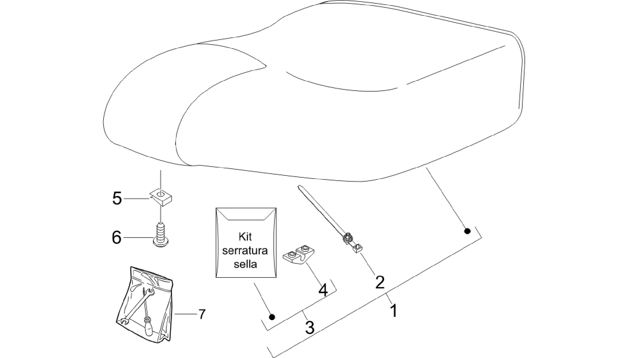 Saddle/seats