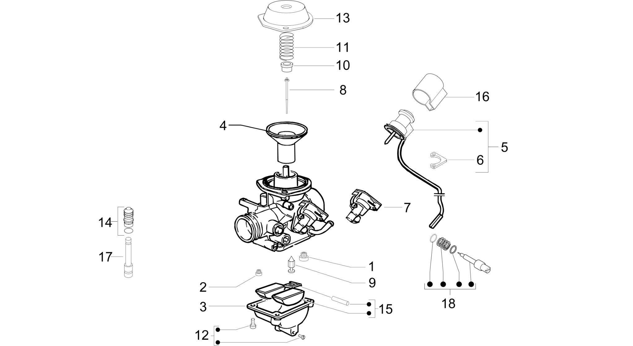 Carburetor's components