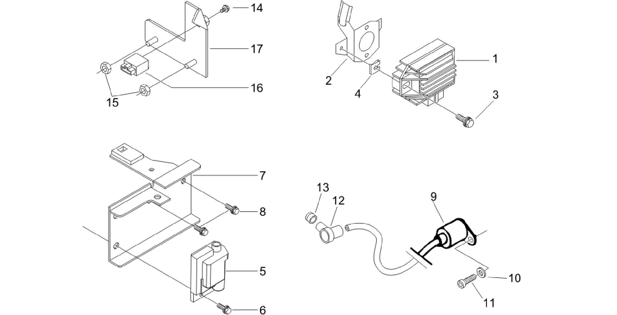 Voltage Regulators - Electronic Control Units (ecu) - H.T. Coil