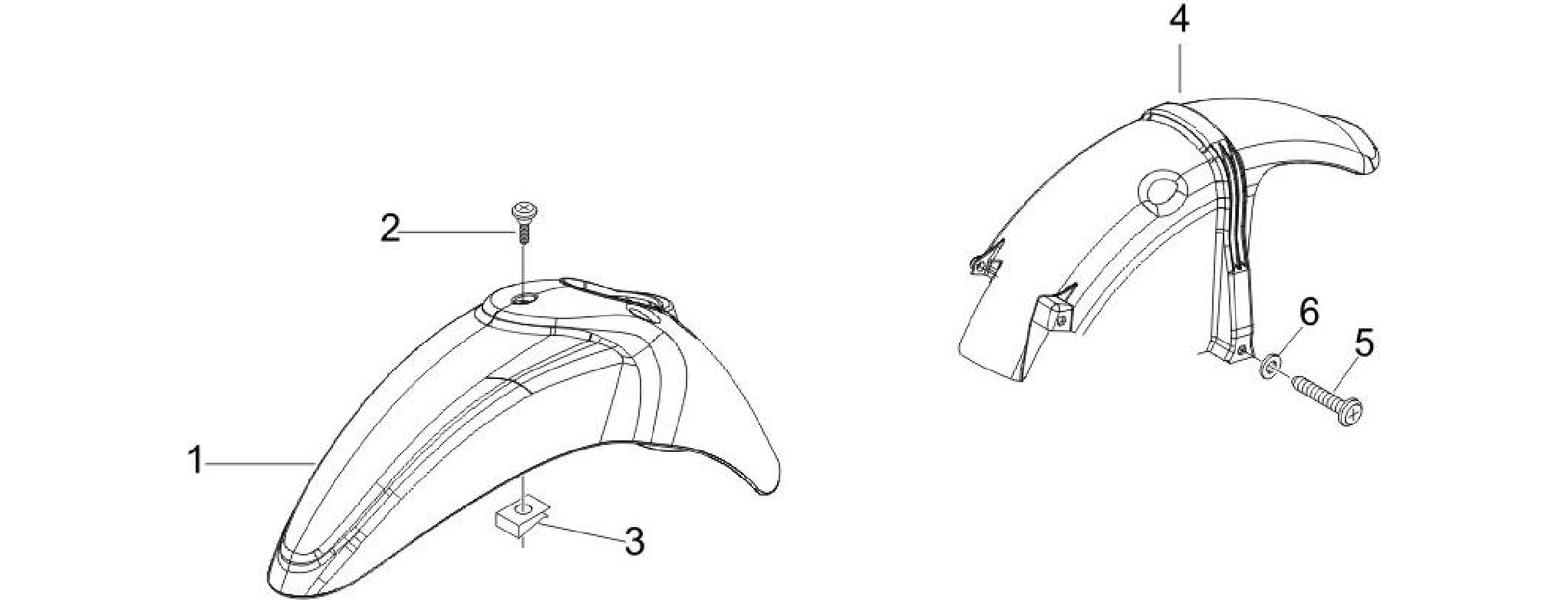 Wheel huosing - Mudguard