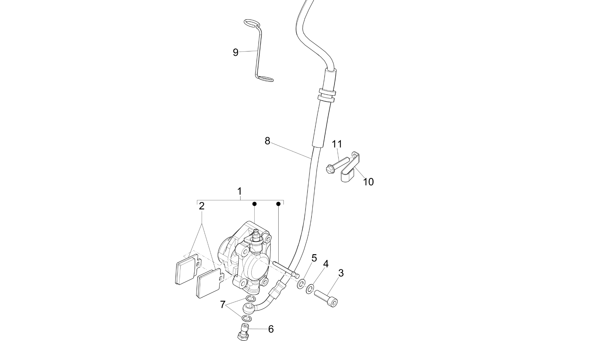 Brakes pipes - Calipers
