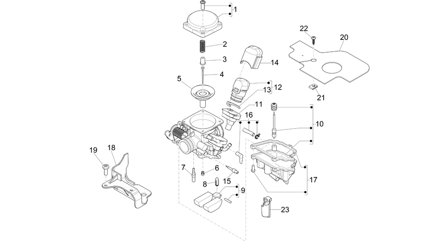 Carburetor's components