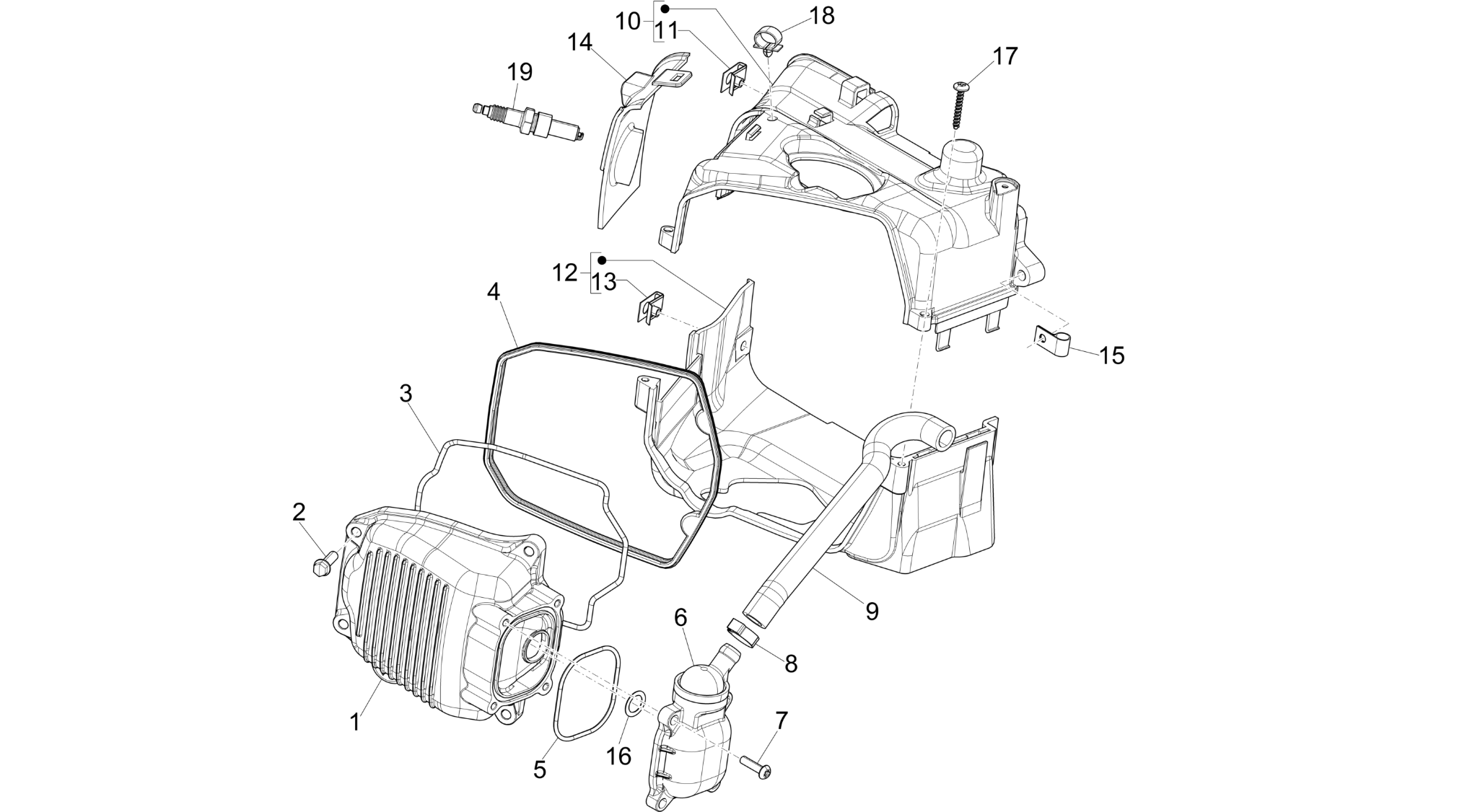 Cylinder head cover