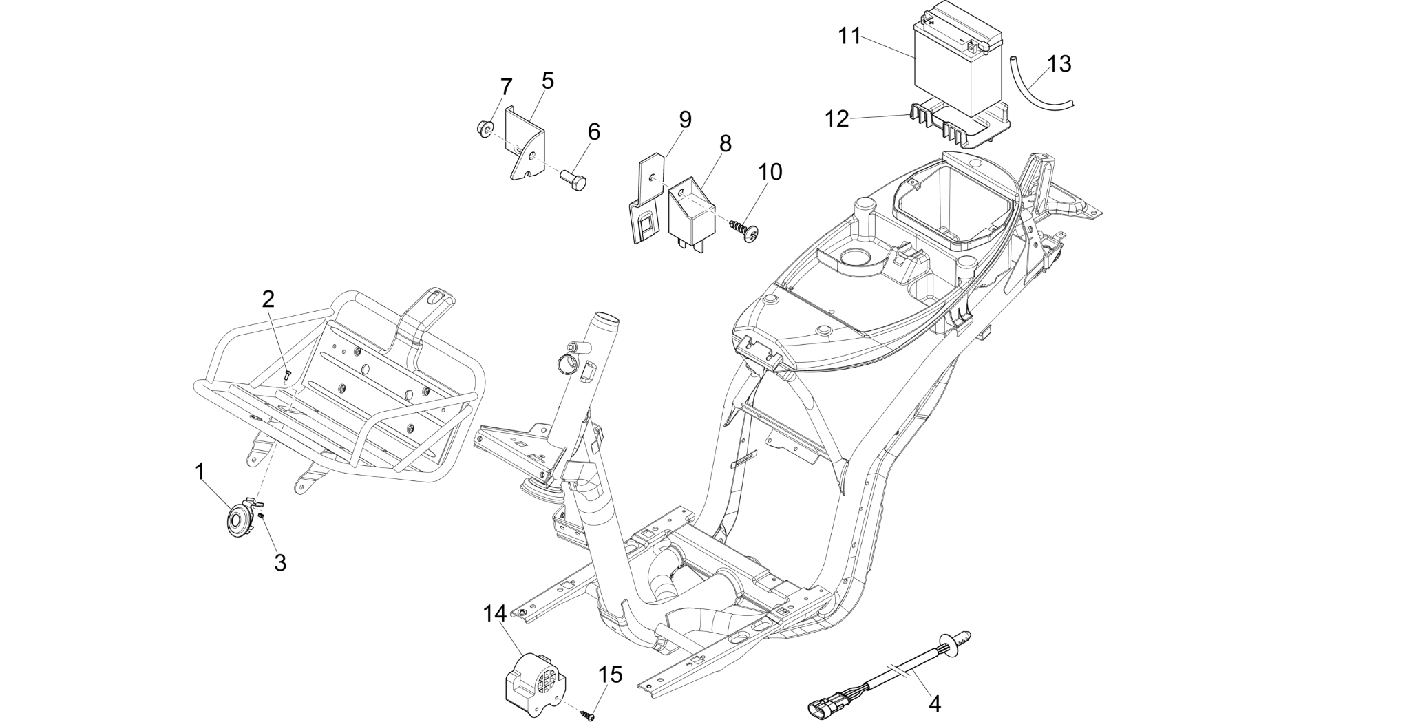 Remote control switches - Battery - Horn