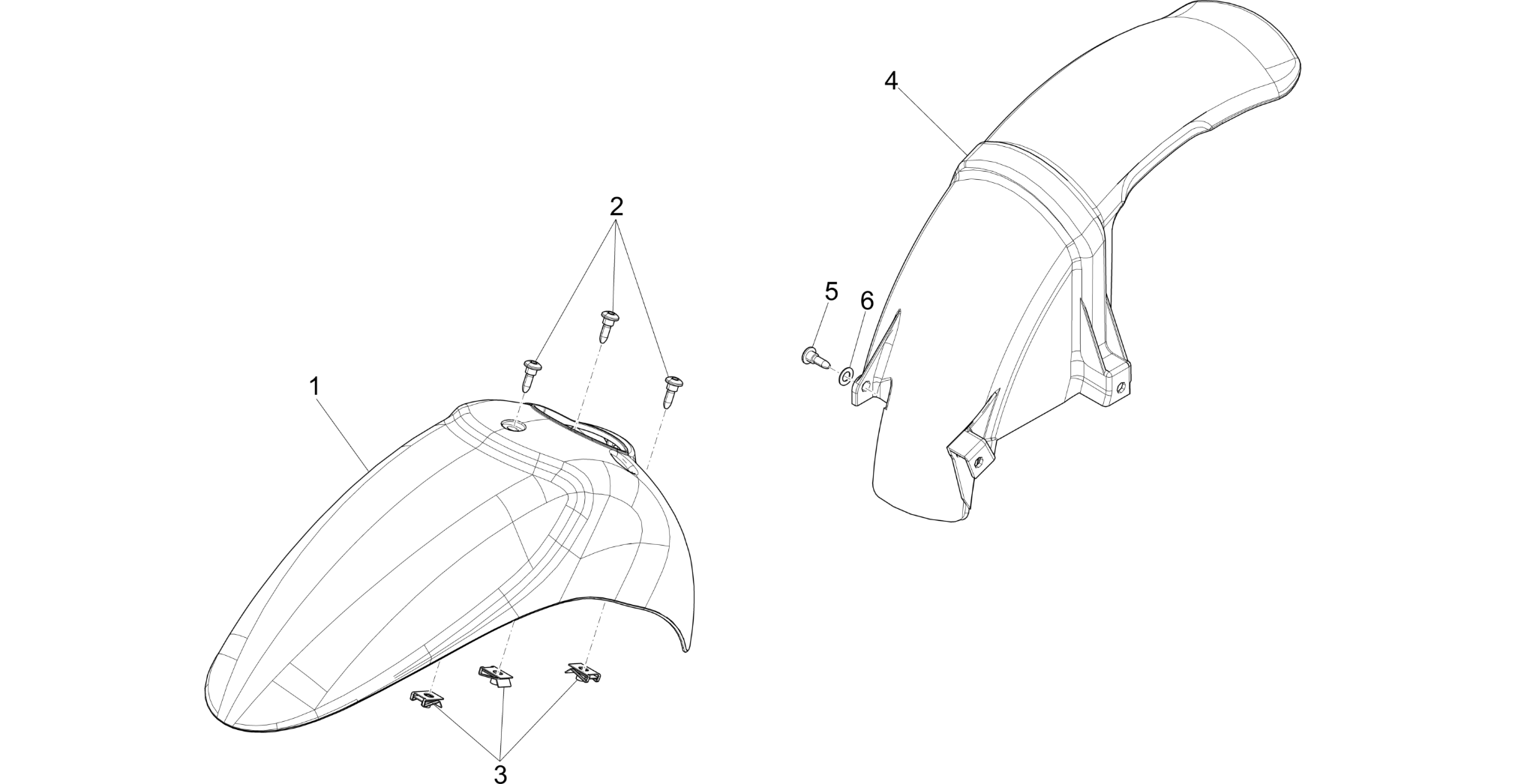 Wheel huosing - Mudguard