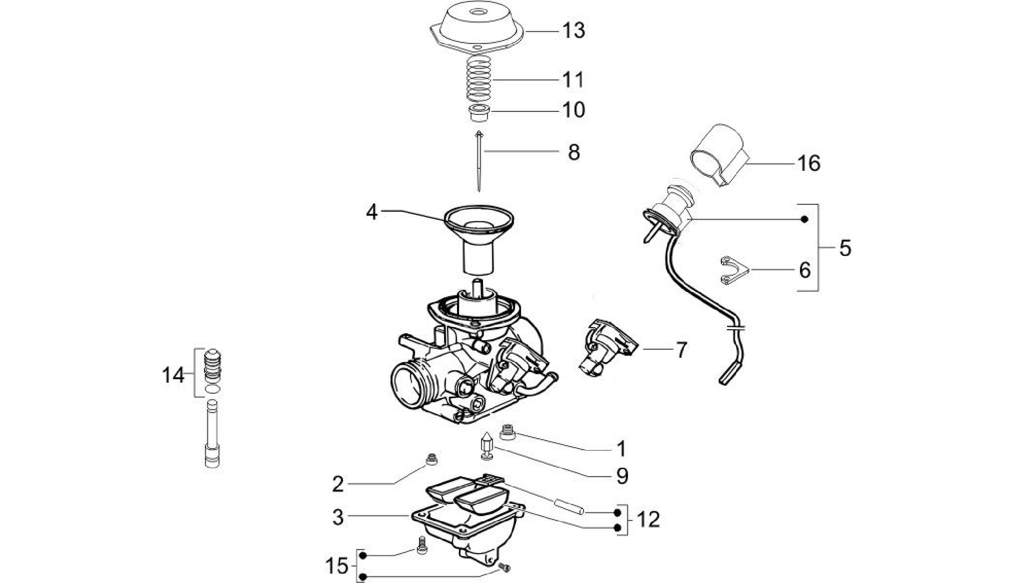 Carburetor's components