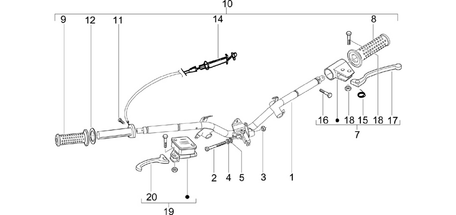 Handlebars - Master cil.