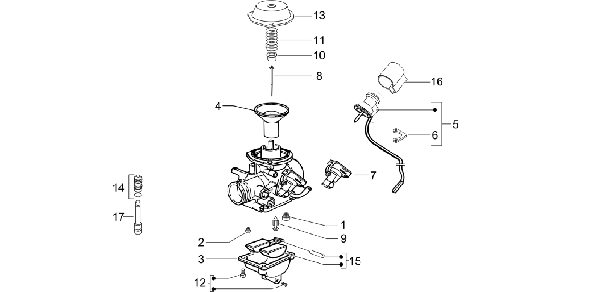 Carburetor's components