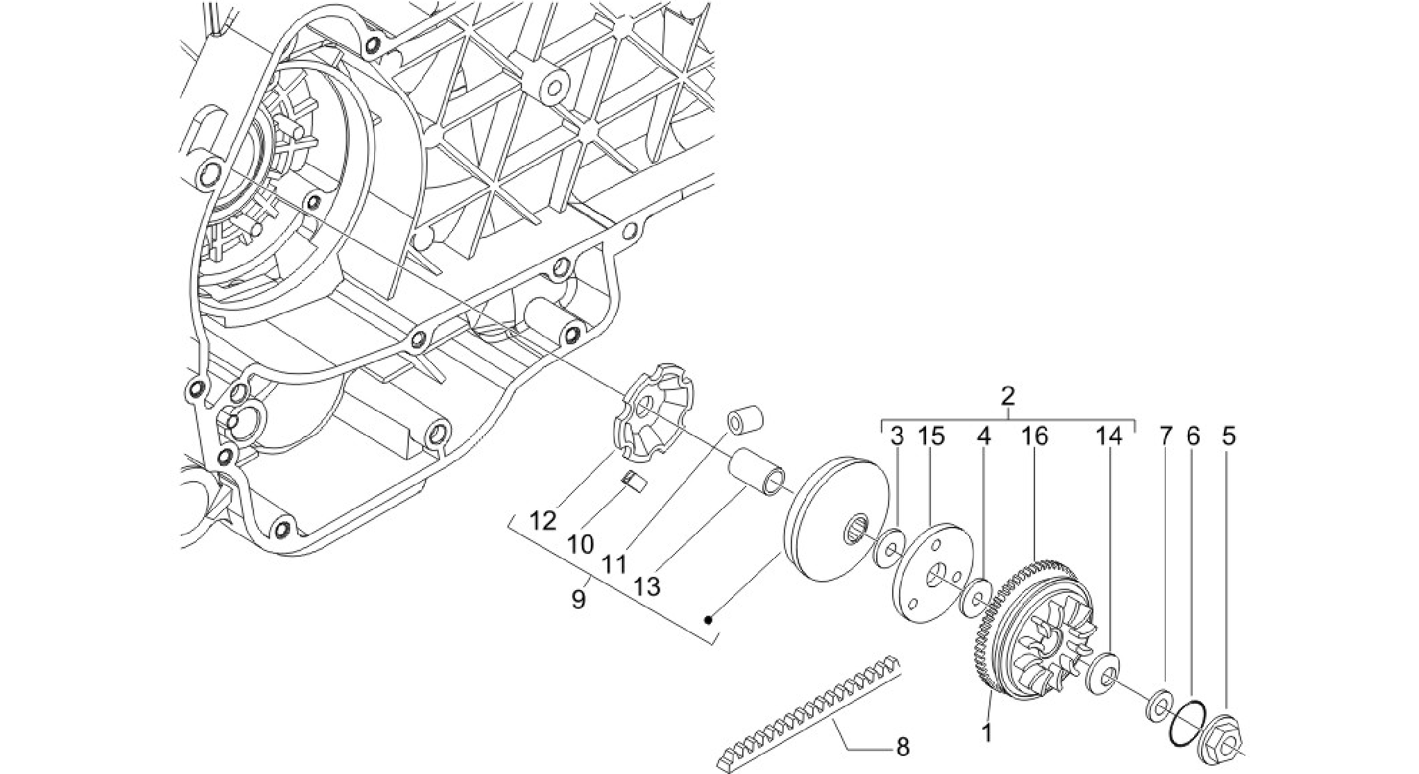 Driving pulley