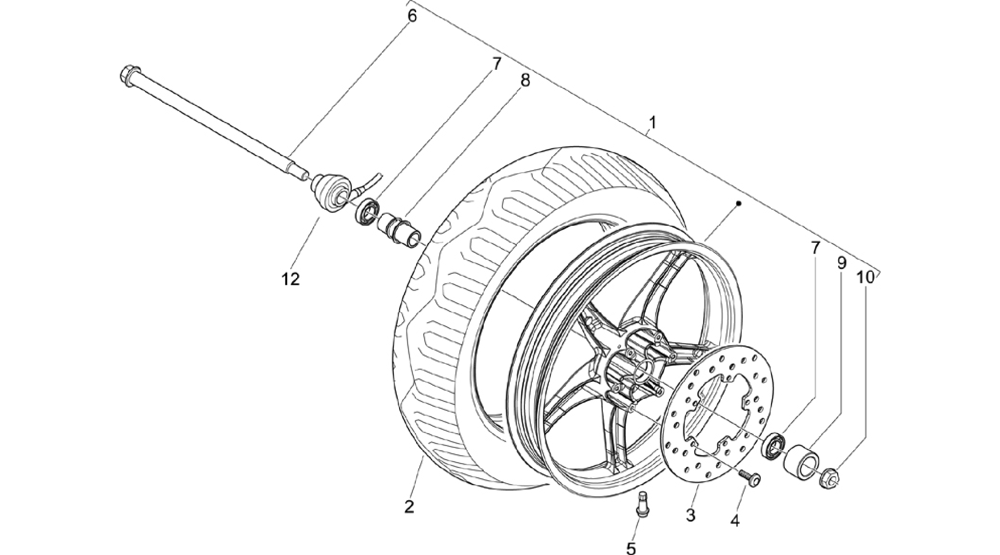 Front wheel
