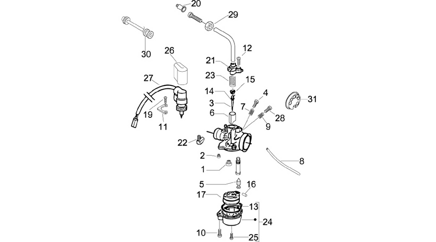 Carburetor's components