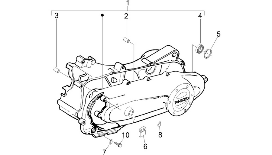Crankcase cover - Crankcase cooling