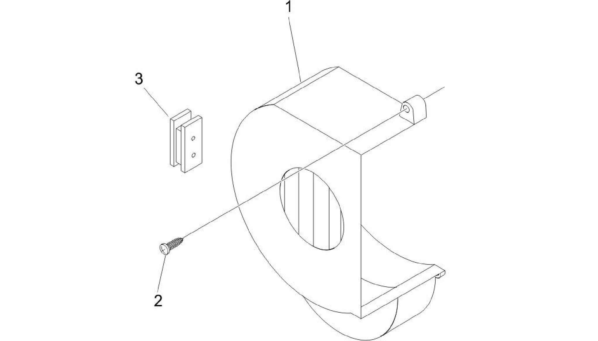 Flywheel magneto cover - Oil filter