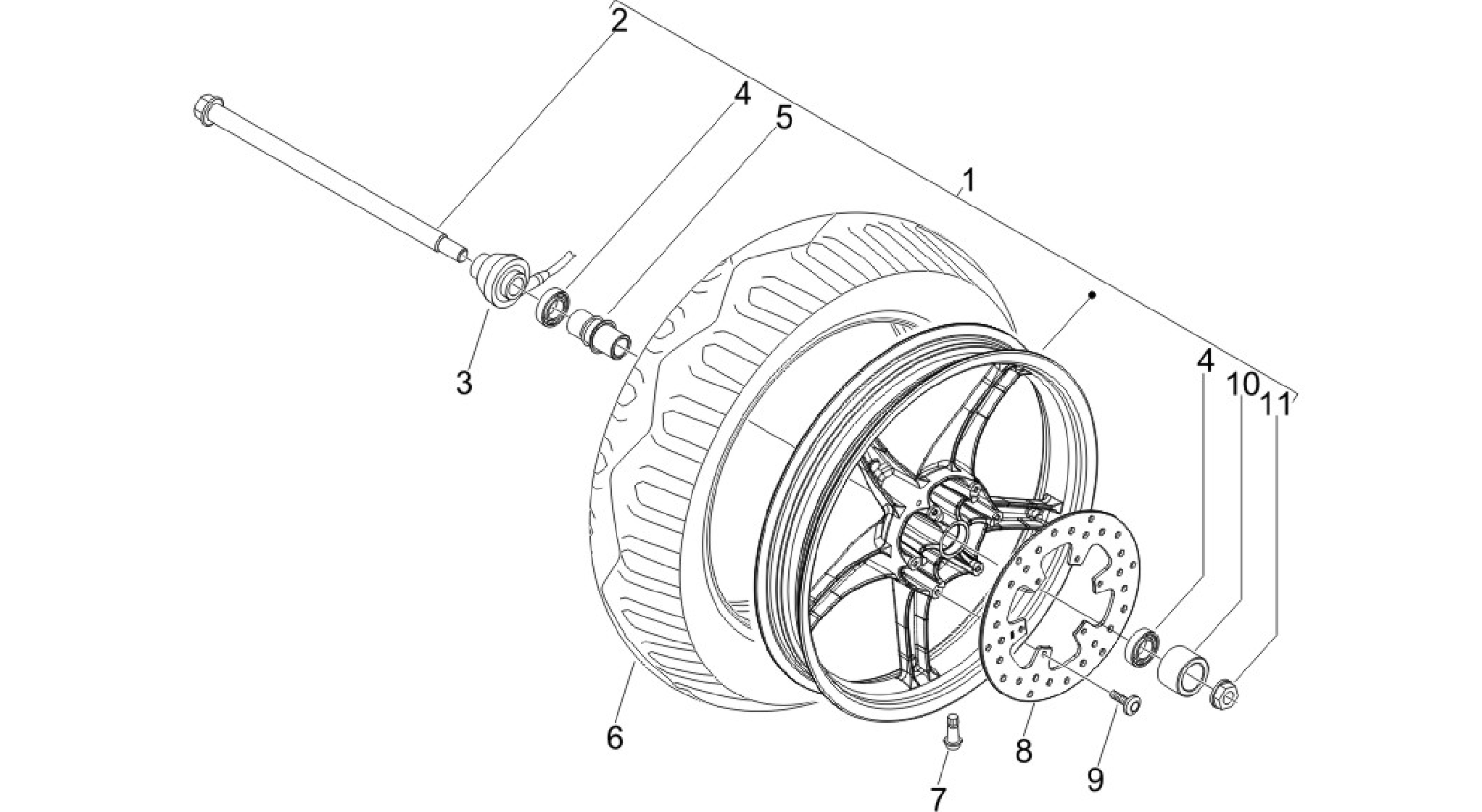Front wheel