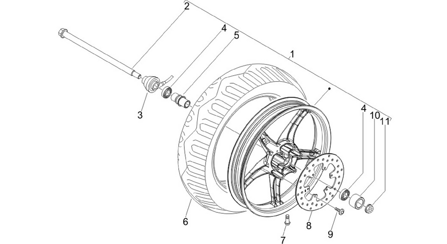 Front wheel