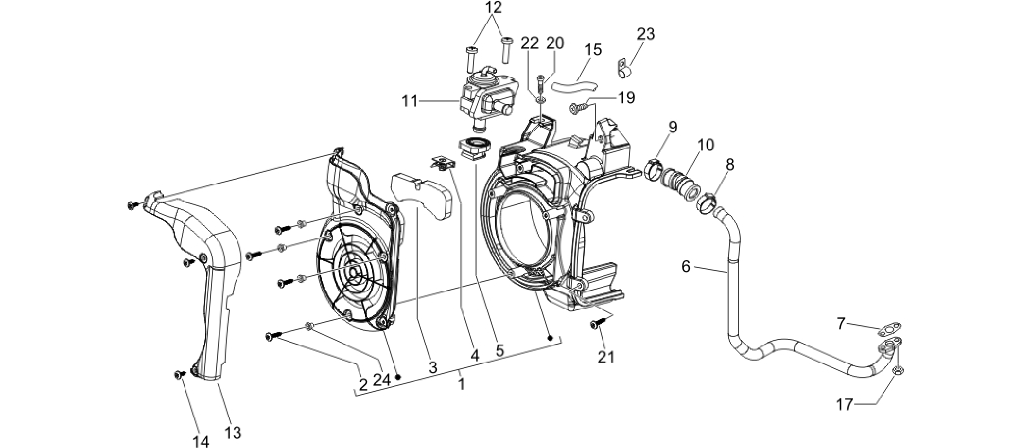 Secondary air box