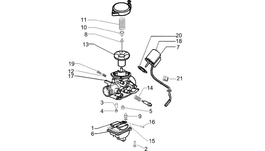 Carburetor's components