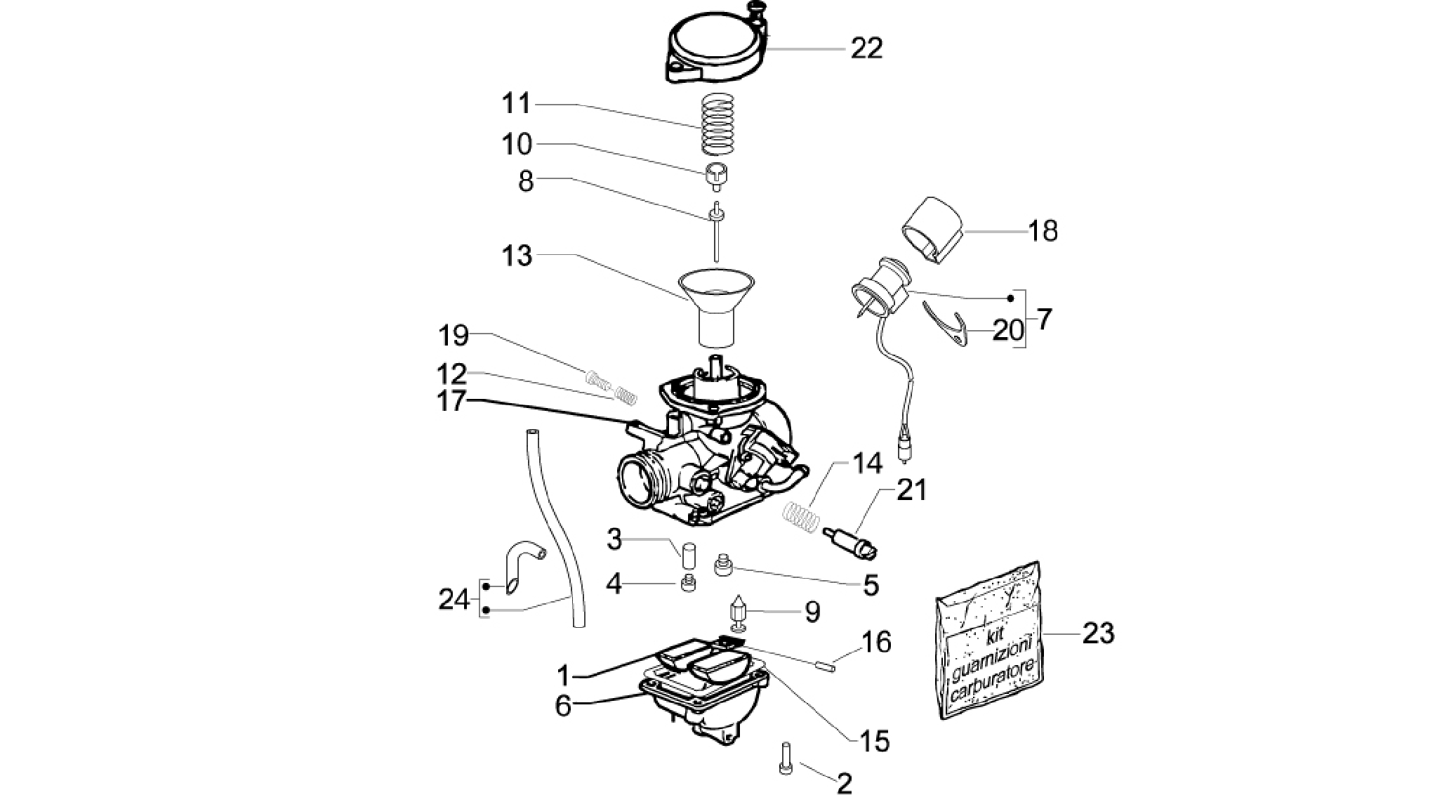 Carburetor's components