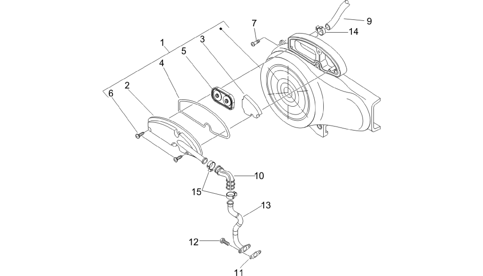 Secondary air box