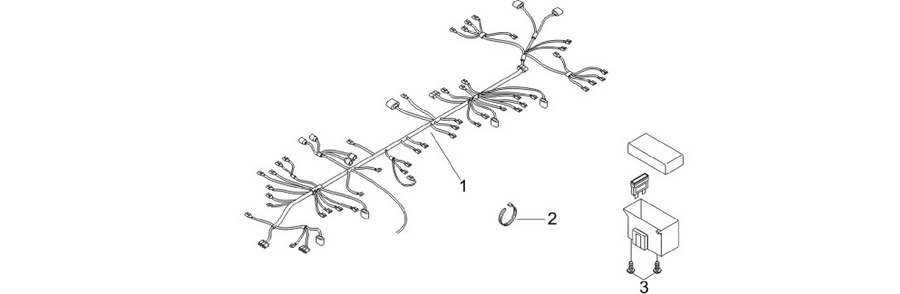 Main cable harness