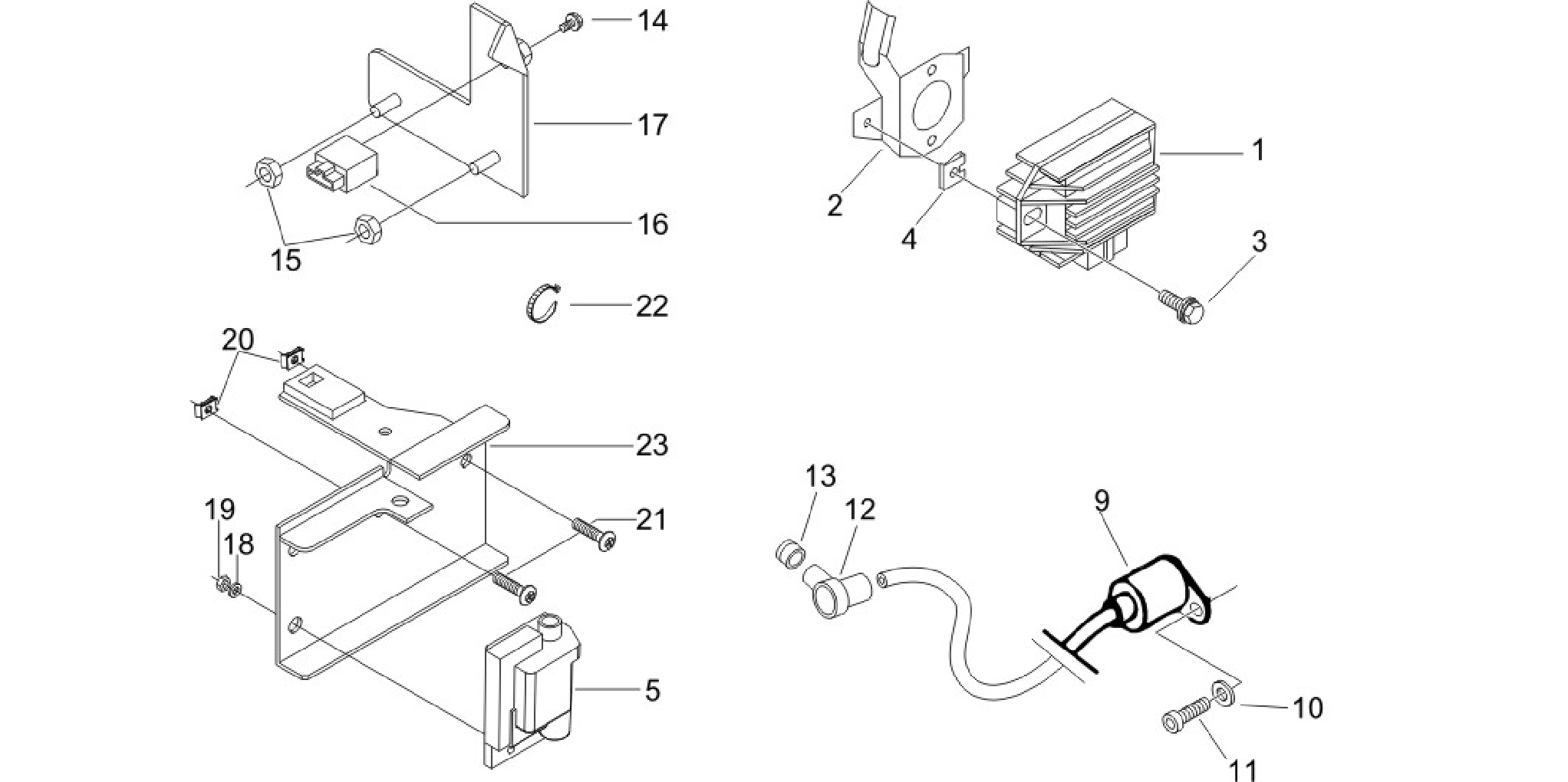 Voltage Regulators - Electronic Control Units (ecu) - H.T. Coil