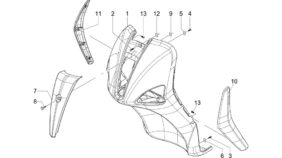 Front shield