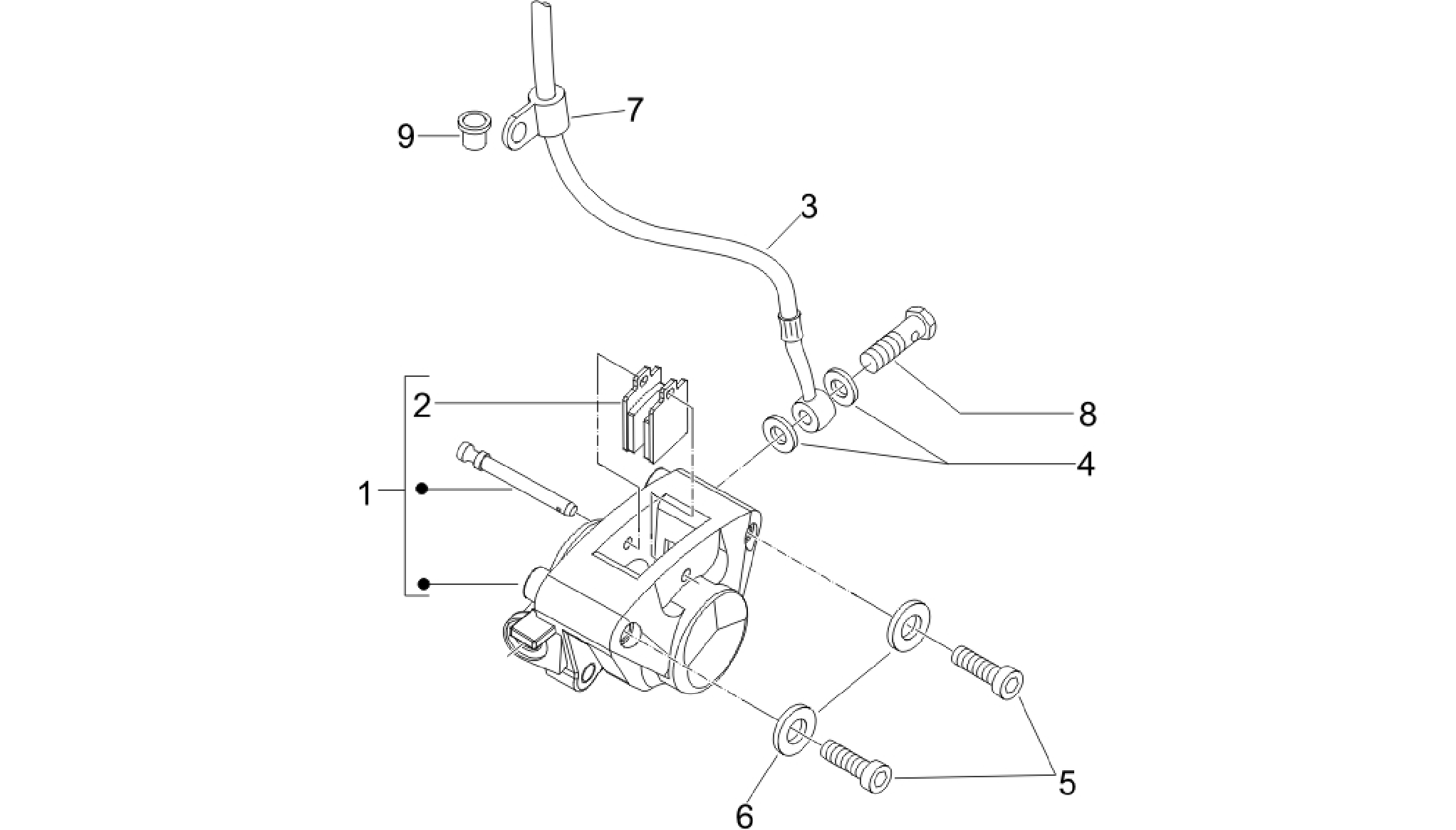 Brakes pipes - Calipers