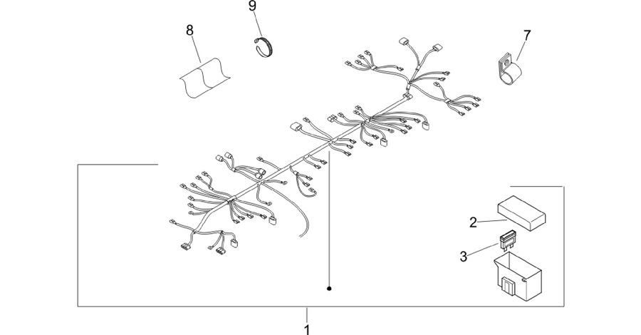 Main cable harness