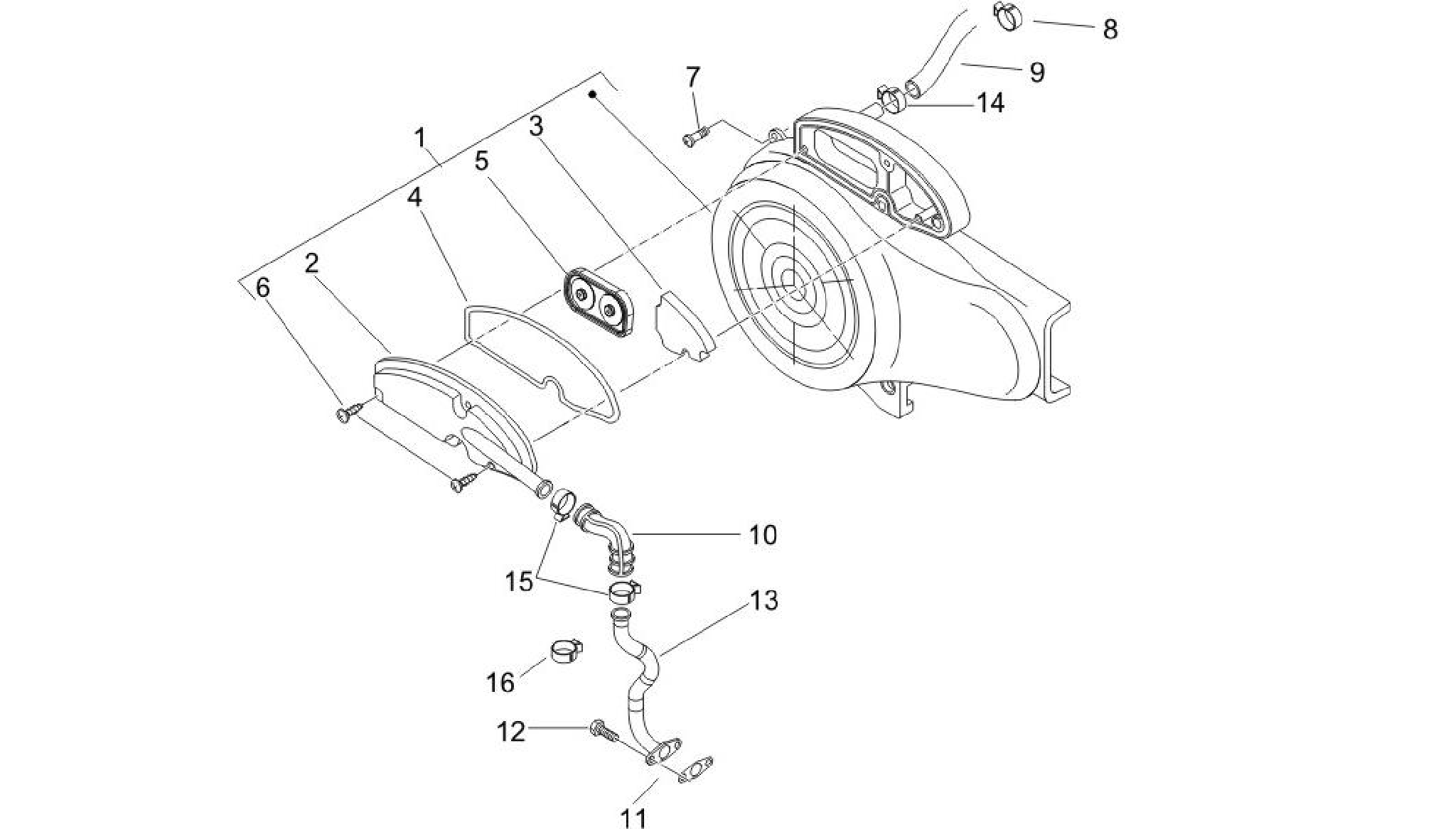 Secondary air box