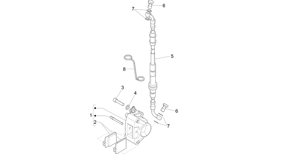 Brakes pipes - Calipers