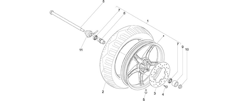 Front wheel
