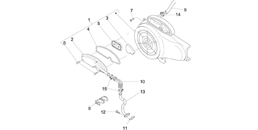Secondary air box
