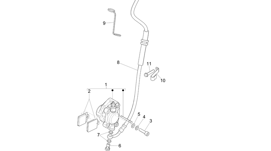 Brakes pipes - Calipers