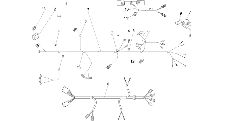 Main cable harness