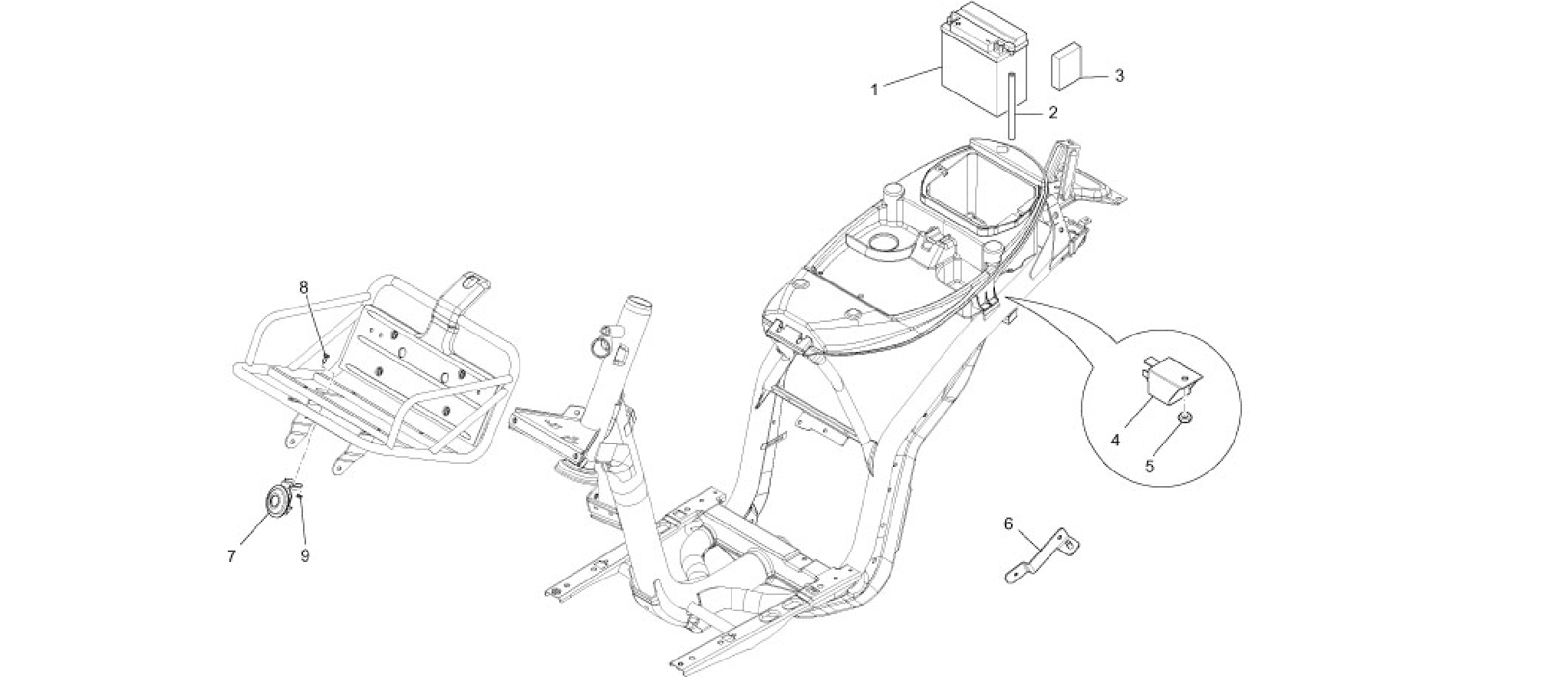 Remote control switches - Battery - Horn