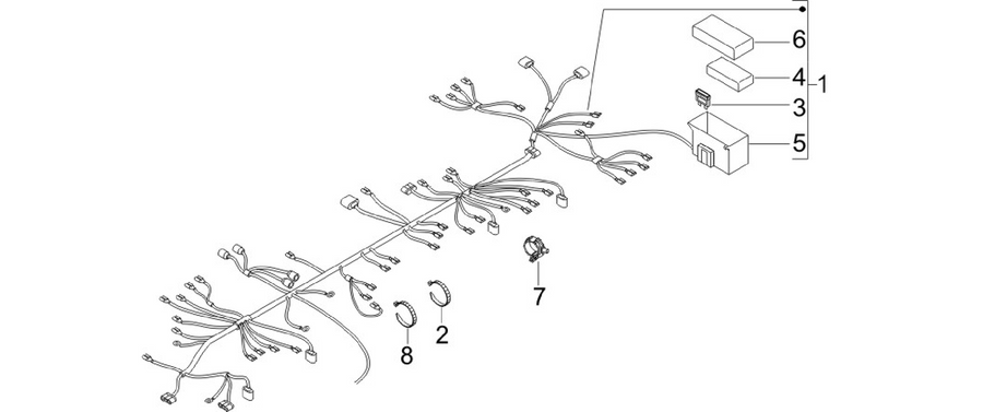 Main cable harness