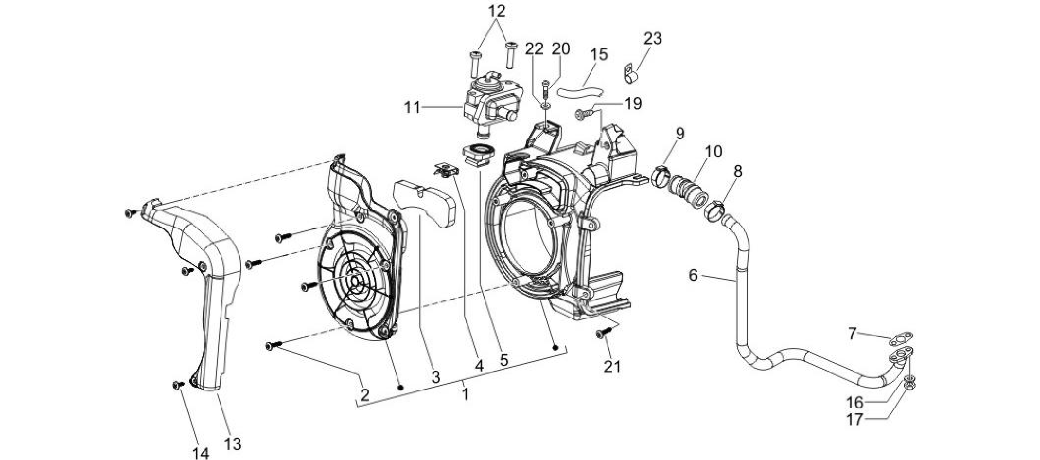 Secondary air box
