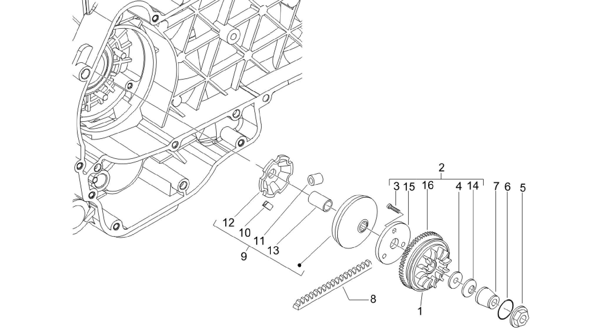 Driving pulley