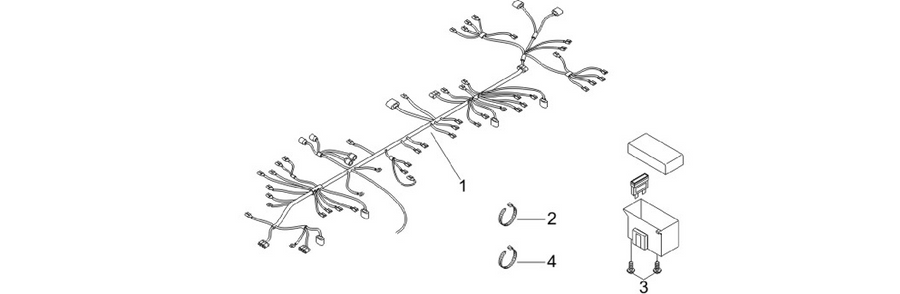 Main cable harness
