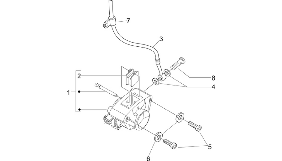 Brakes pipes - Calipers